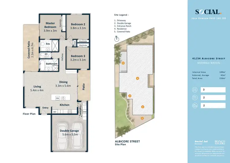Floorplan of Homely house listing, 41/34 Albicore Street, Mermaid Waters QLD 4218