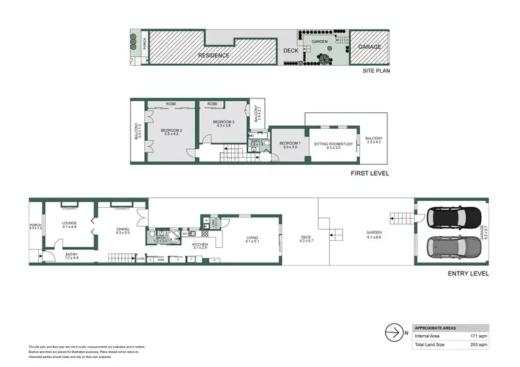 Floorplan of Homely house listing, 43 Ballast Point Road, Birchgrove NSW 2041