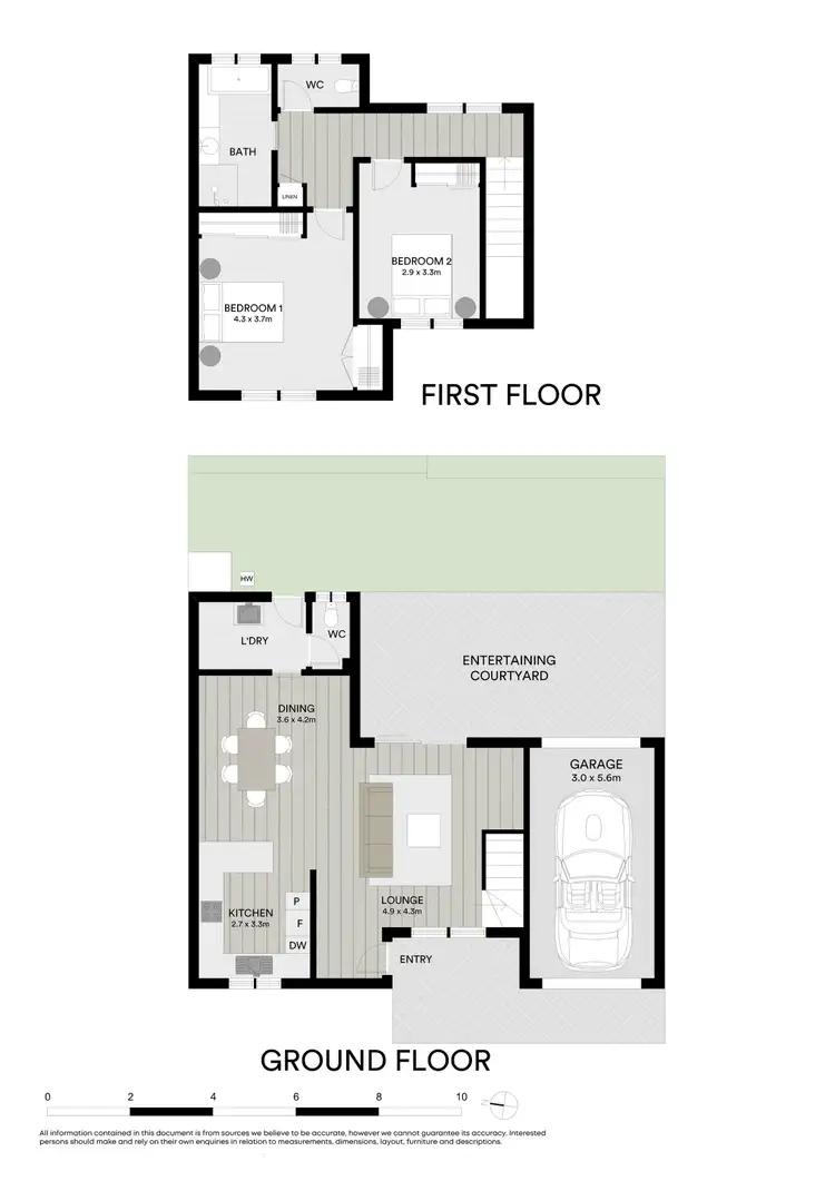 Floorplan of Homely townhouse listing, 3/31 Fuller Street, Seven Hills NSW 2147