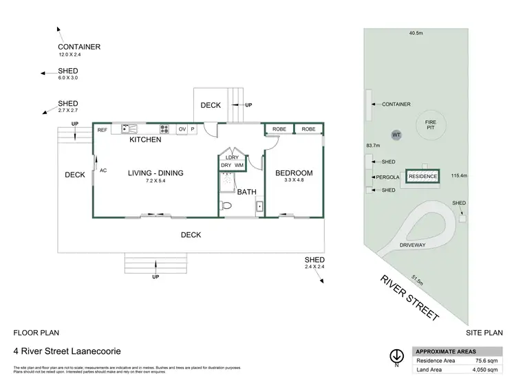 Floorplan of Homely house listing, 4 River Street, Laanecoorie VIC 3463