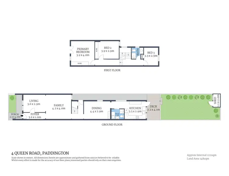 Floorplan of Homely house listing, 4 Queen Road, Paddington NSW 2021