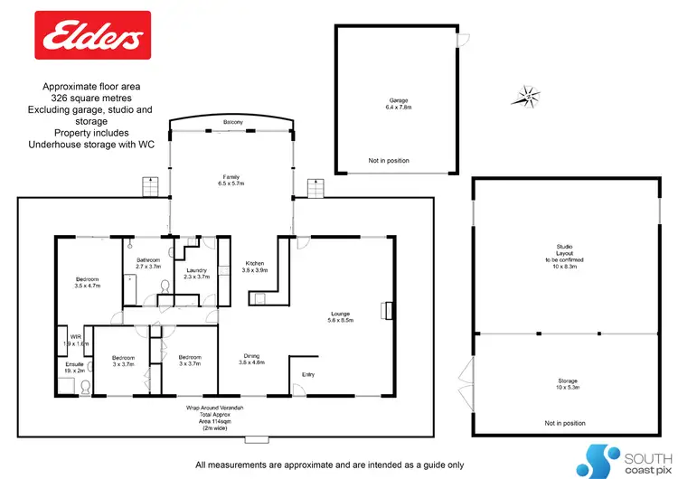 Floorplan of Homely house listing, 10-12 Sproxtons Lane, Nelligen NSW 2536