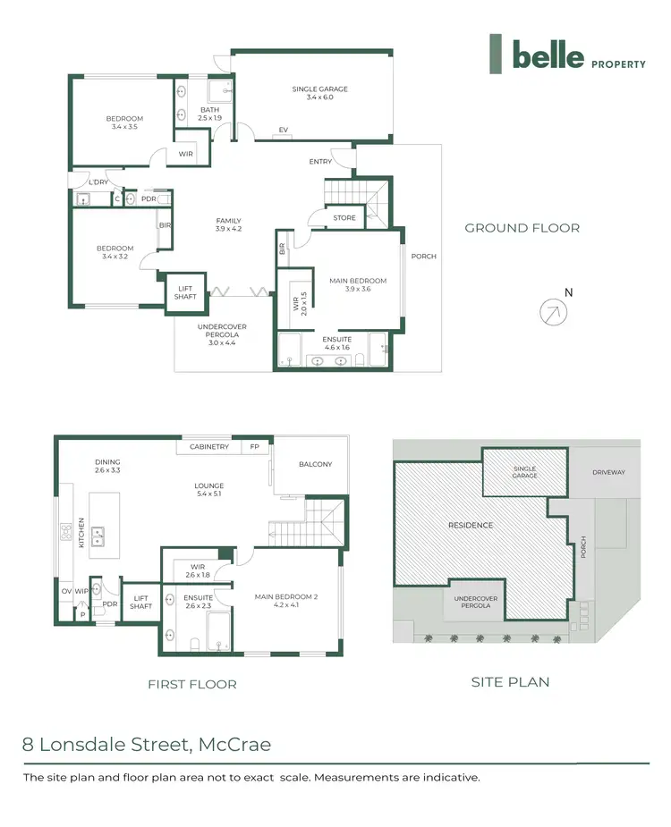 Floorplan of Homely house listing, 8 Lonsdale Street, Mccrae VIC 3938