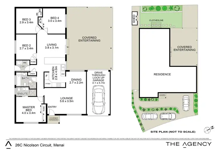 Floorplan of Homely house listing, 26C Nicolson Circuit, Menai NSW 2234