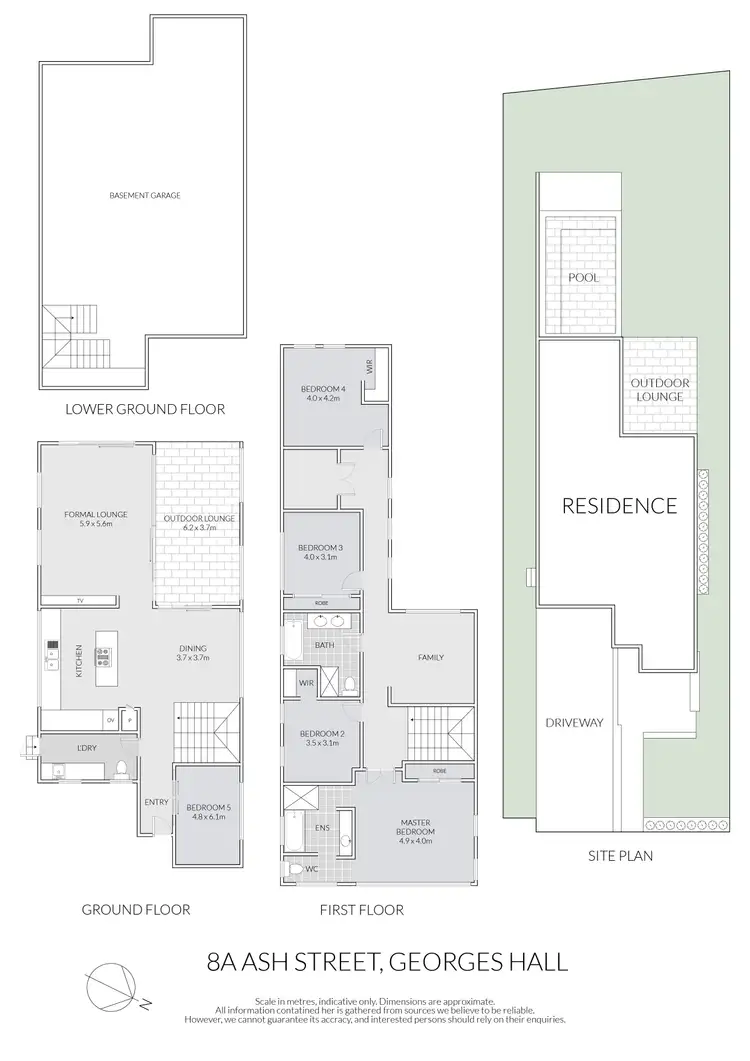 Floorplan of Homely house listing, 8A Ash Street, Georges Hall NSW 2198