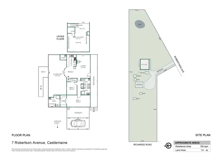 Floorplan of Homely house listing, 7 Robertson Avenue, Castlemaine VIC 3450
