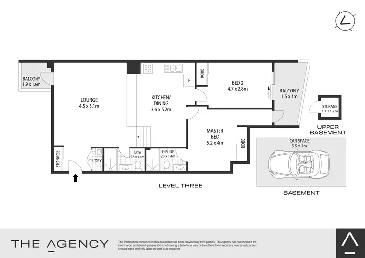 Floorplan of Homely apartment listing, 16/129 Parramatta Road, Concord NSW 2137