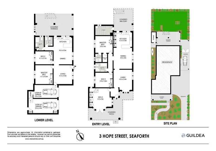 Floorplan of Homely house listing, 3 & 3A Hope Street, Seaforth NSW 2092