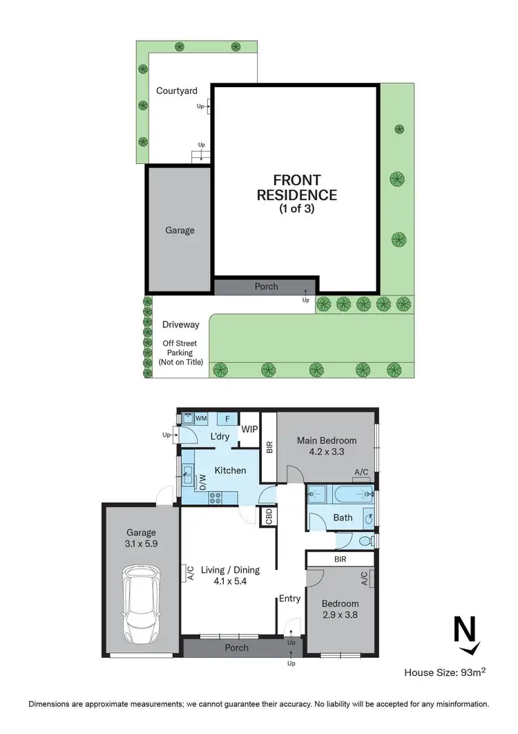 Floorplan of Homely unit listing, 1/136 Windsor Crescent, Surrey Hills VIC 3127