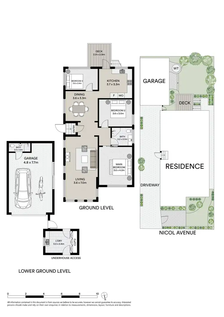 Floorplan of Homely house listing, 7 Nicol Avenue, Maroubra NSW 2035