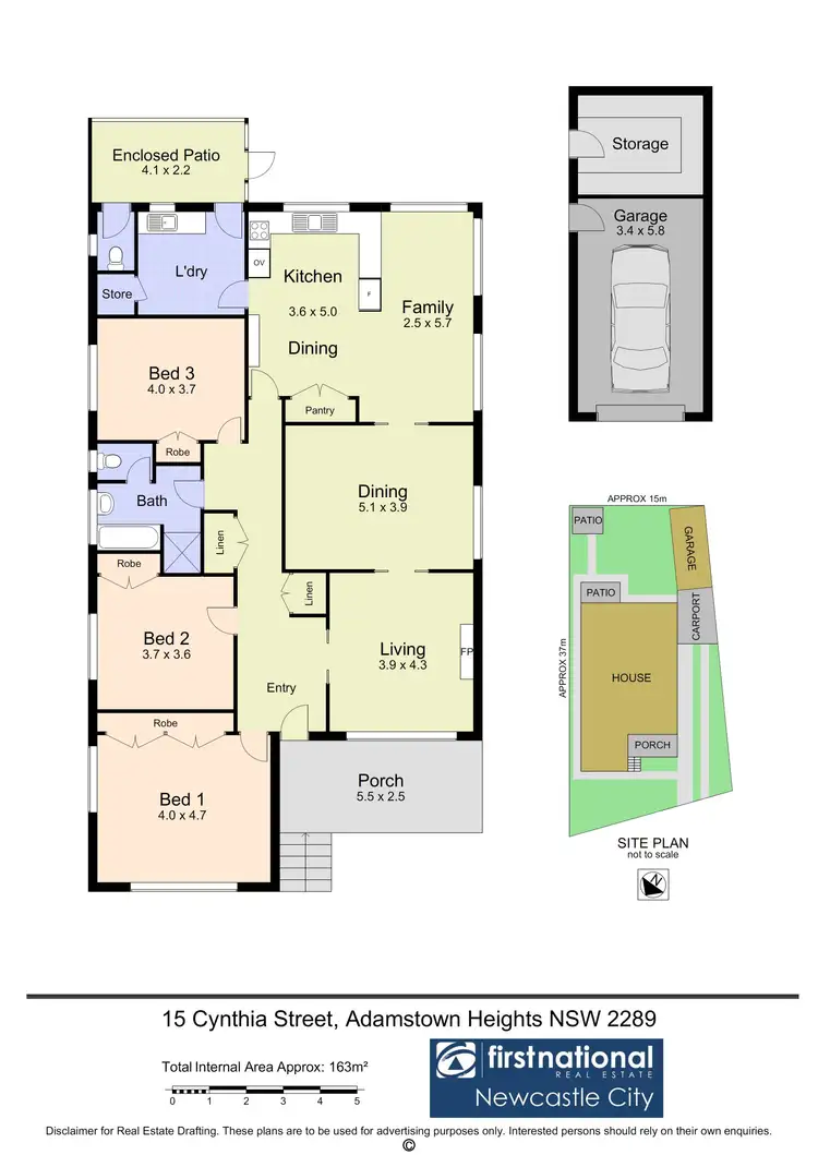 Floorplan of Homely house listing, 15 Cynthia Street, Adamstown Heights NSW 2289
