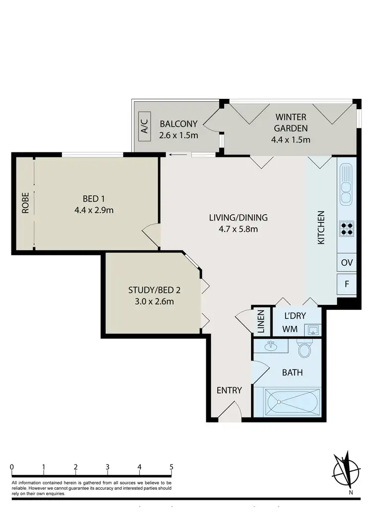 Floorplan of Homely apartment listing, 717/46 Shoreline Drive, Rhodes NSW 2138