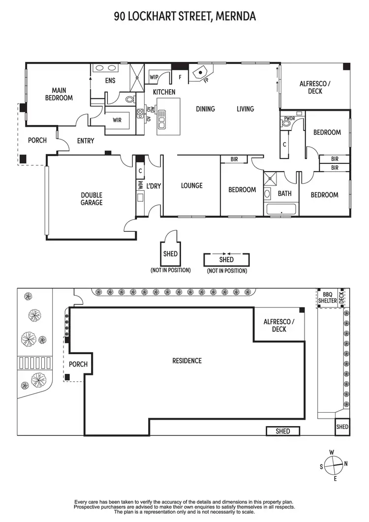 Floorplan of Homely house listing, 90 Lockhart Street, Mernda VIC 3754