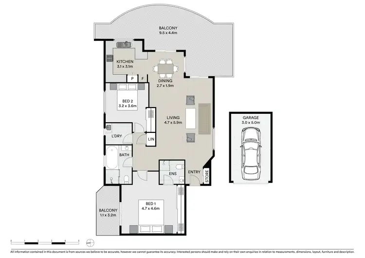 Floorplan of Homely unit listing, 4/12 Henry Street, Parramatta NSW 2150