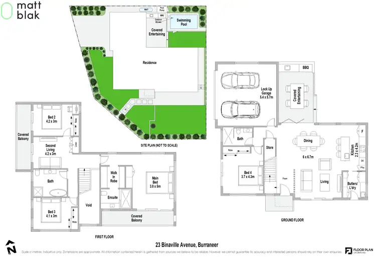 Floorplan of Homely house listing, 23 Binaville Avenue, Burraneer NSW 2230
