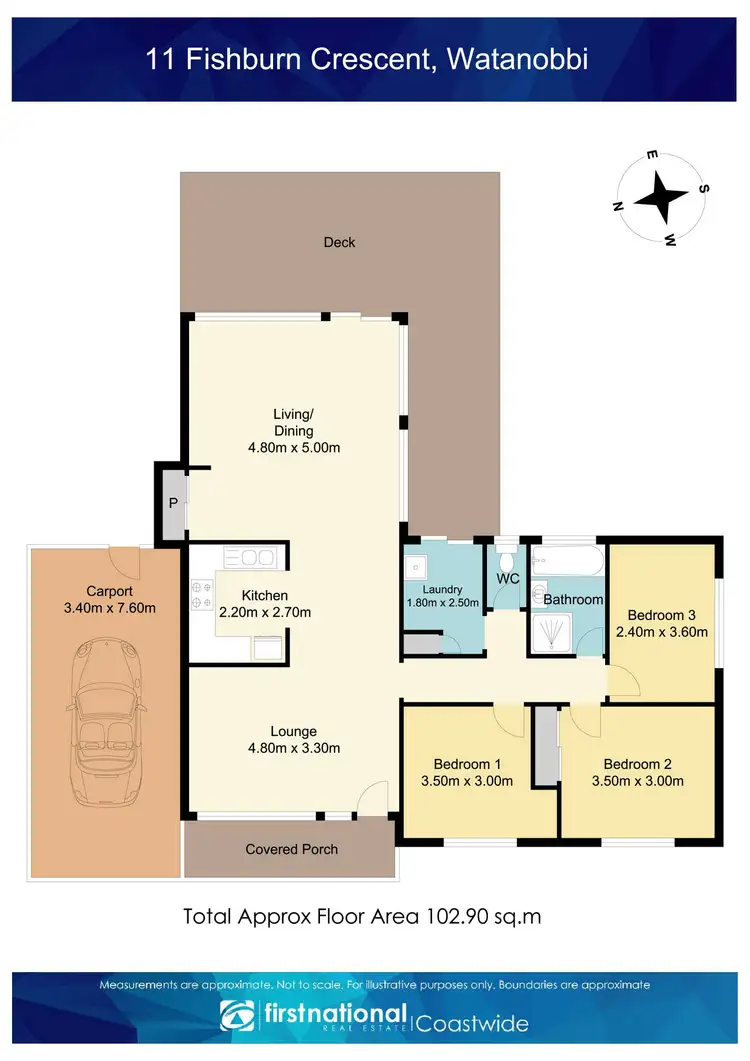 Floorplan of Homely house listing, 11 Fishburn Crescent, Watanobbi NSW 2259