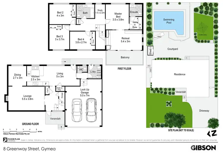 Floorplan of Homely house listing, 8 Greenway Street, Gymea NSW 2227