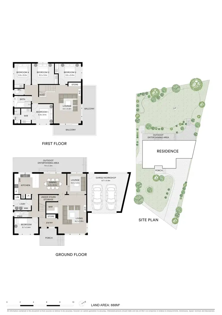 Floorplan of Homely house listing, 5 Standale Court, Highton VIC 3216