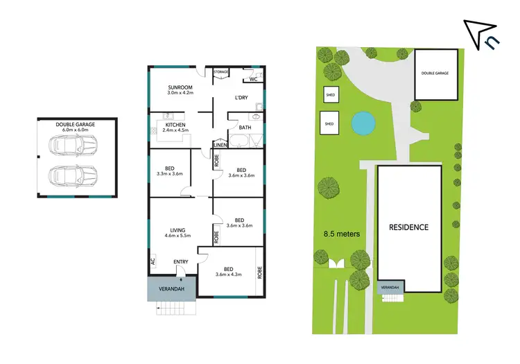 Floorplan of Homely house listing, 6 John Street, Abermain NSW 2326
