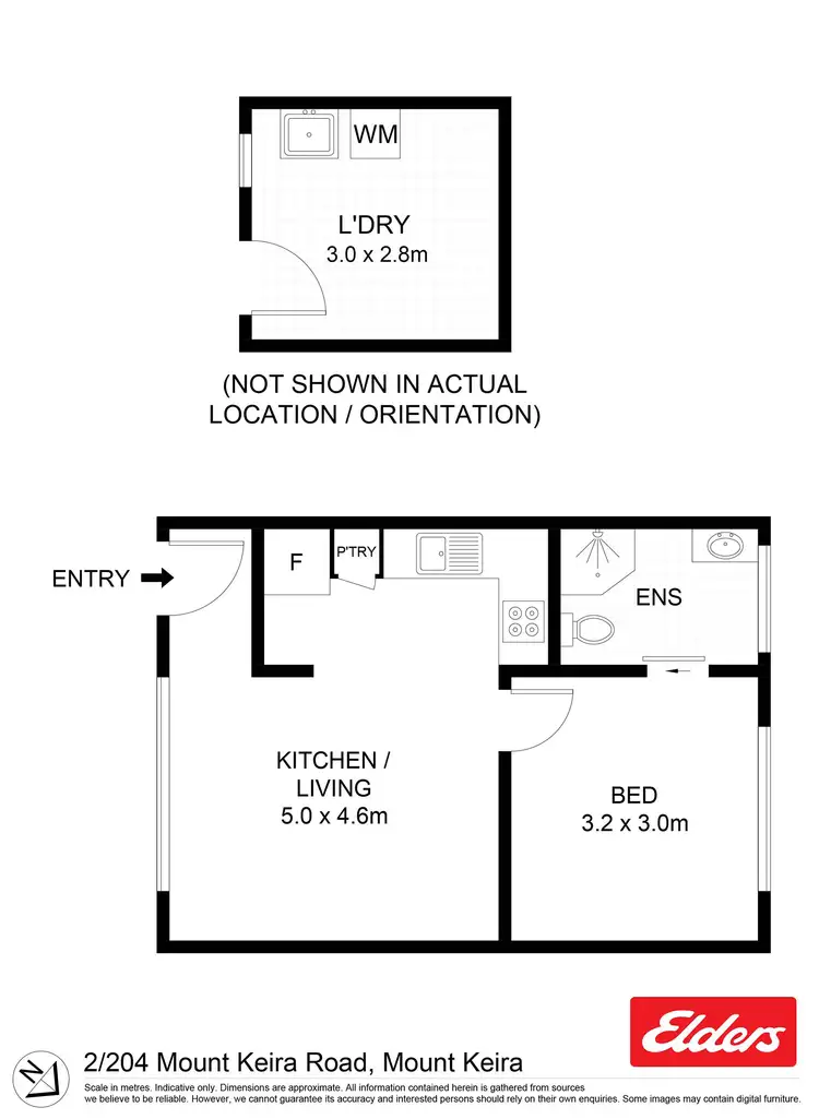 Floorplan of Homely unit listing, 2/204 Mt Keira Road, Mount Keira NSW 2500
