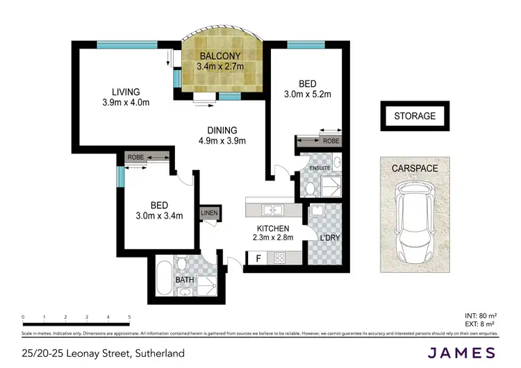 Floorplan of Homely apartment listing, 25/20-26 Leonay Street, Sutherland NSW 2232