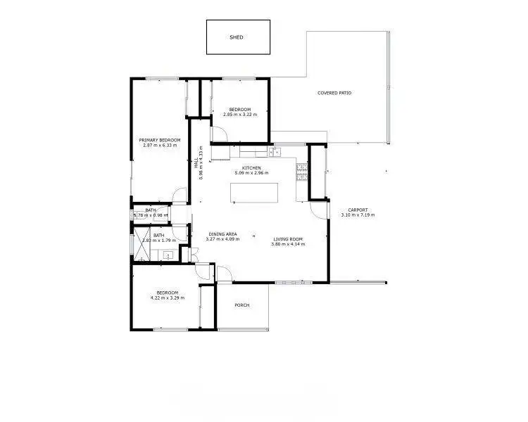 Floorplan of Homely house listing, 14 Fife Close, Mount Sheridan QLD 4868