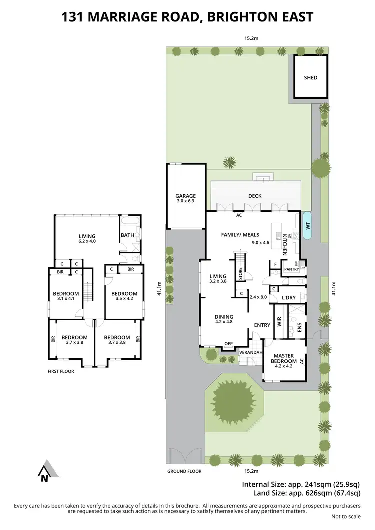 Floorplan of Homely house listing, 131 Marriage Road, Brighton East VIC 3187