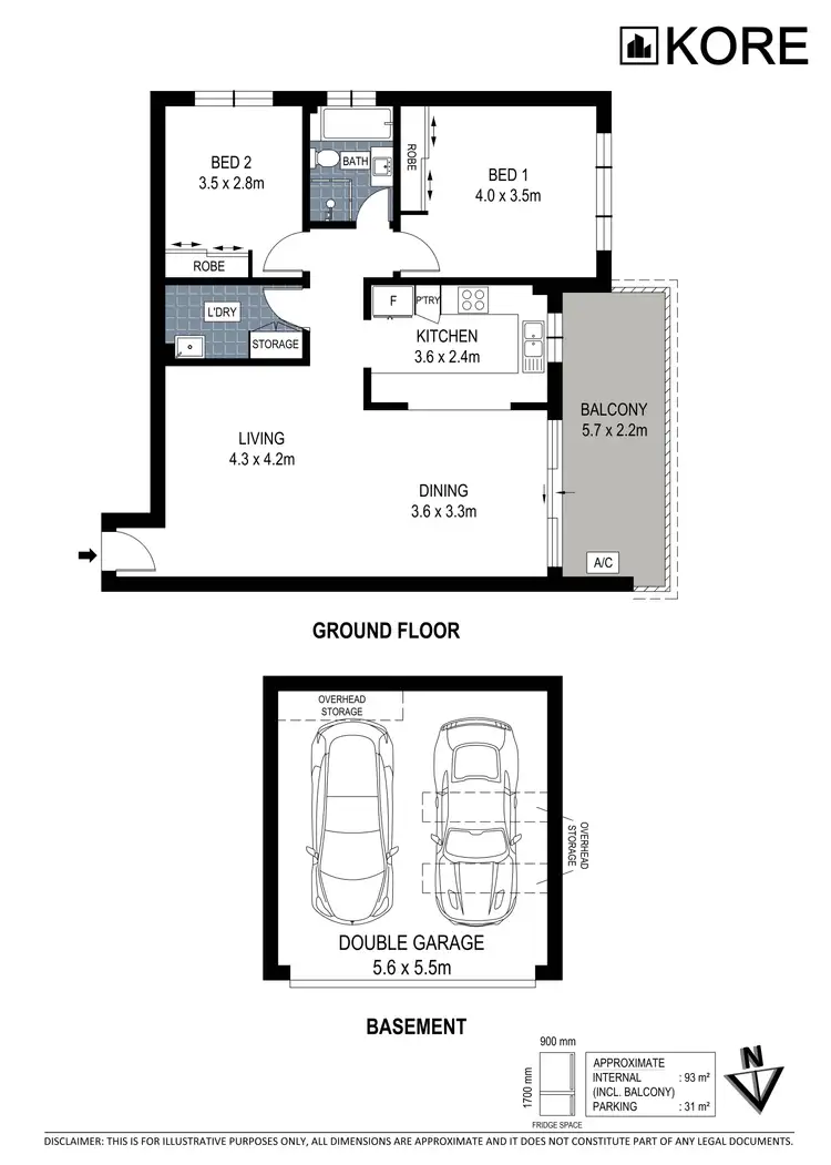 Floorplan of Homely unit listing, 3/616-618 Princes Highway, Kirrawee NSW 2232