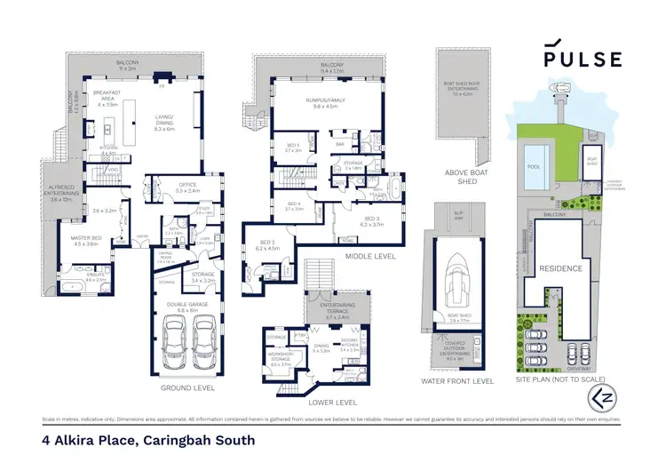 Floorplan of Homely house listing, 4 Alkira Place, Caringbah South NSW 2229