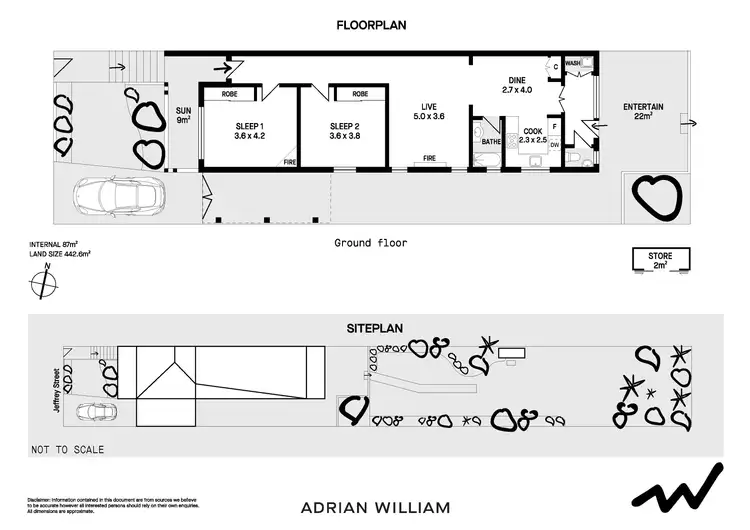 Floorplan of Homely house listing, 17 Jeffrey Street, Canterbury NSW 2193