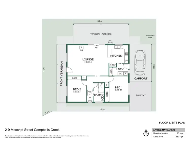Floorplan of Homely house listing, 2/9 Moscript Street, Campbells Creek VIC 3451