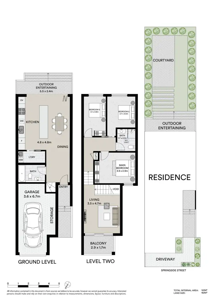 Floorplan of Homely house listing, 52 Springside Street, Rozelle NSW 2039