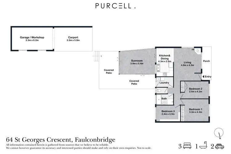 Floorplan of Homely house listing, 64 St Georges Crescent, Faulconbridge NSW 2776