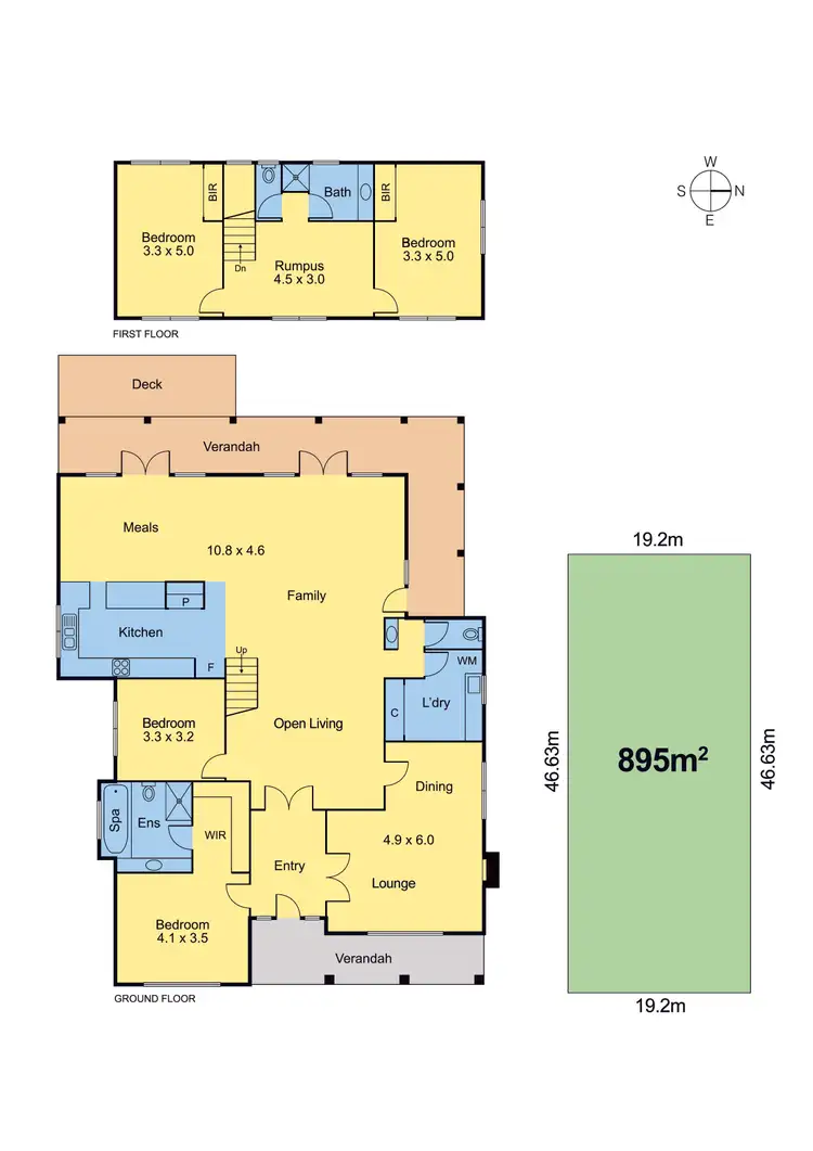 Floorplan of Homely house listing, 6 Philip Street, Vermont VIC 3133