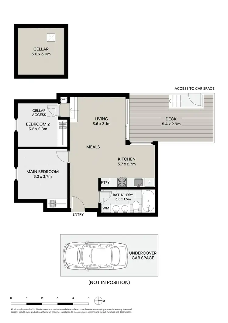 Floorplan of Homely apartment listing, 4/45-47 Hotham Street, St Kilda East VIC 3183