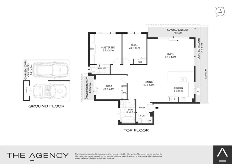 Floorplan of Homely apartment listing, 6/58 Bayswater Street, Drummoyne NSW 2047
