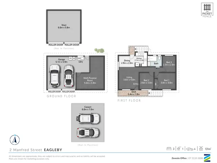 Floorplan of Homely house listing, 2 Manfred Street, Eagleby QLD 4207