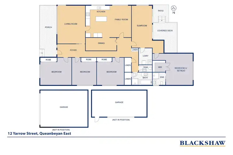 Floorplan of Homely house listing, 12 Yarrow Street, Queanbeyan East NSW 2620
