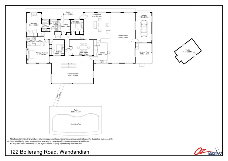 Floorplan of Homely house listing, 122 Bollerang Road, Wandandian NSW 2540