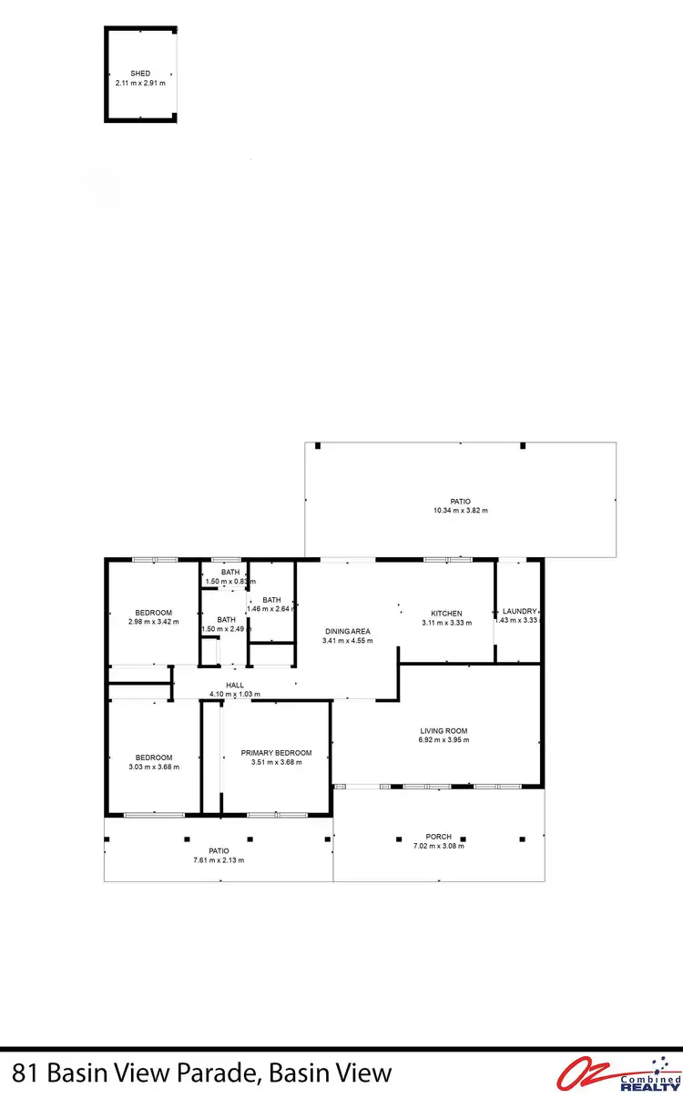 Floorplan of Homely house listing, 81 Basin View Parade, Basin View NSW 2540