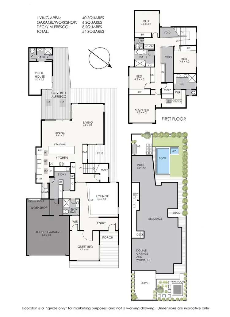 Floorplan of Homely house listing, 32 Bridges Avenue, Edithvale VIC 3196