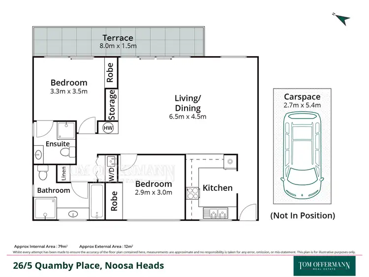 Floorplan of Homely unit listing, 26/5 Quamby Place, Noosa Heads QLD 4567