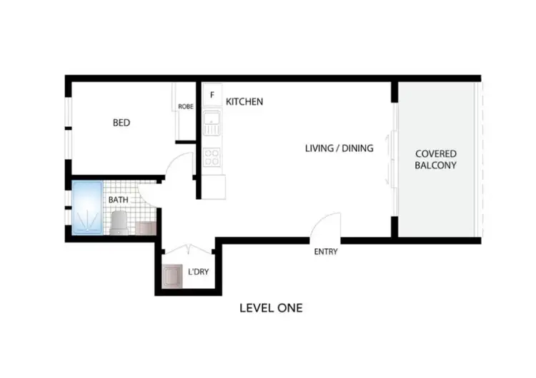 Floorplan of Homely unit listing, 40/22 Victor Road, Brookvale NSW 2100