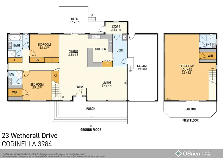 Floorplan of Homely house listing, 23 Wetherall Drive, Corinella VIC 3984