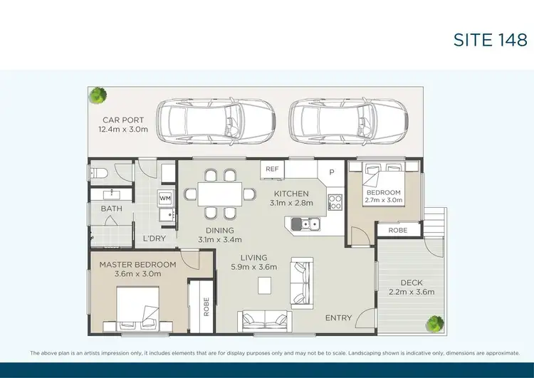 Floorplan of Homely retirement listing, 148/758 Blunder Road, Durack QLD 4077