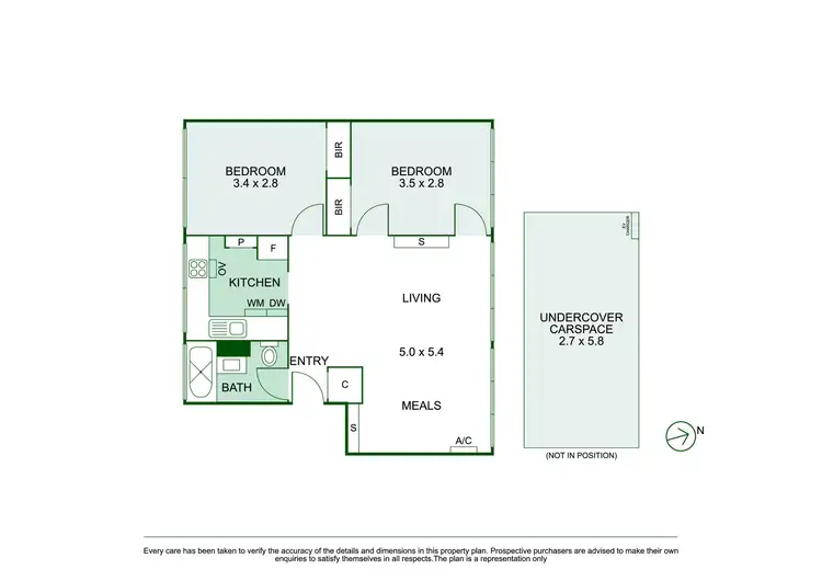 Floorplan of Homely apartment listing, 6/7 Denbigh Road, Armadale VIC 3143