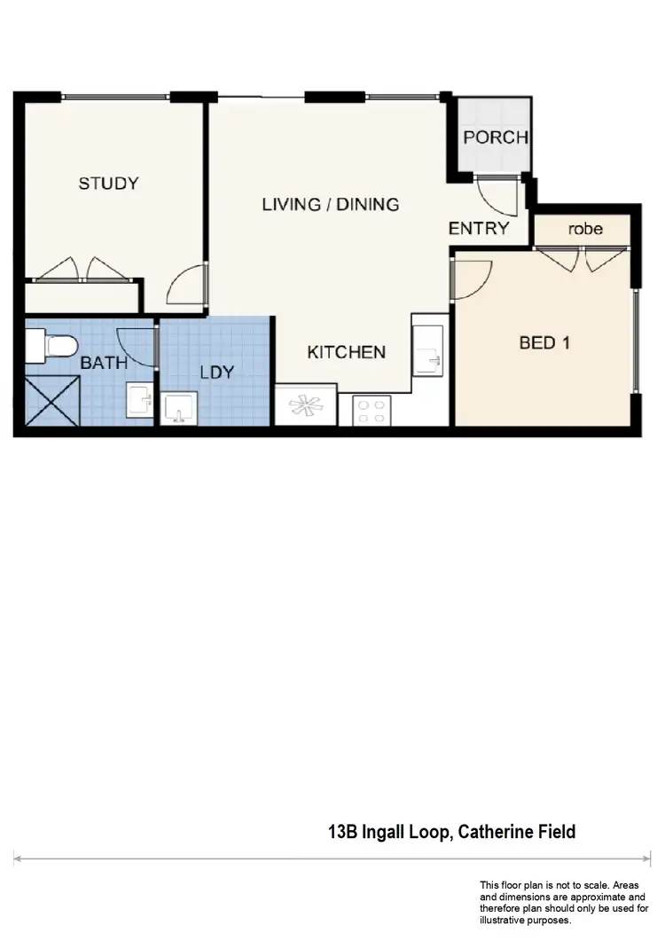 Floorplan of Homely house listing, 13A Ingall Loop, Catherine Field NSW 2557