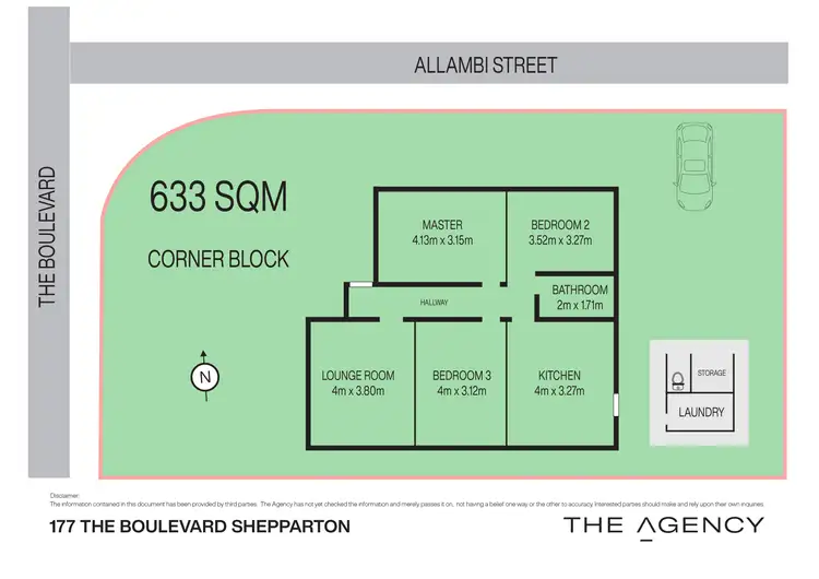 Floorplan of Homely house listing, 177 The Boulevard, Shepparton VIC 3630