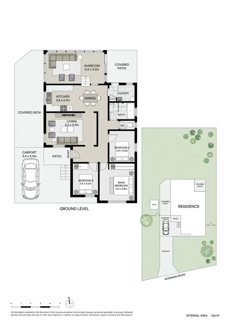 Floorplan of Homely house listing, 28 Norman Road, Mudgee NSW 2850