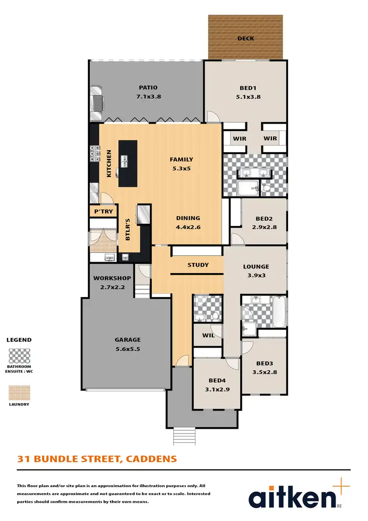 Floorplan of Homely house listing, 31 Bundle Street, Caddens NSW 2747
